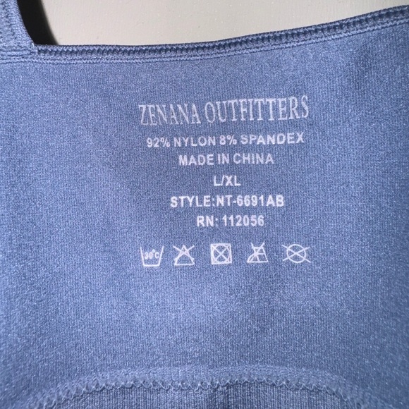 COPY - Zenana Tank Blue Xl NWOT - Picture 4 of 4